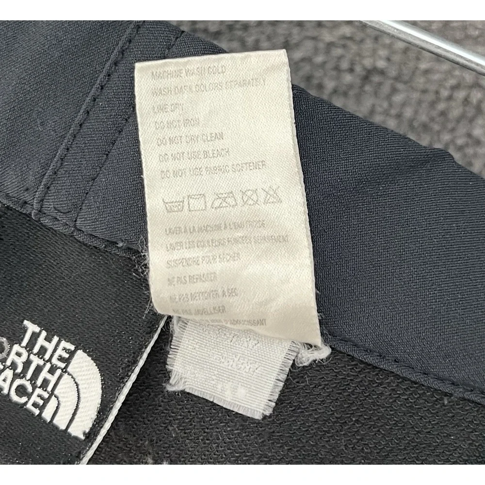 Vintage The North Face Ankle Zip Hiking Pants Mens Size XL Gray Stretch Pockets